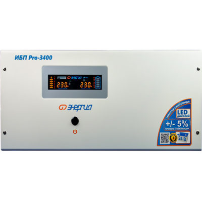 Инвертор напряжения (ИБП) Энергия Pro 3400